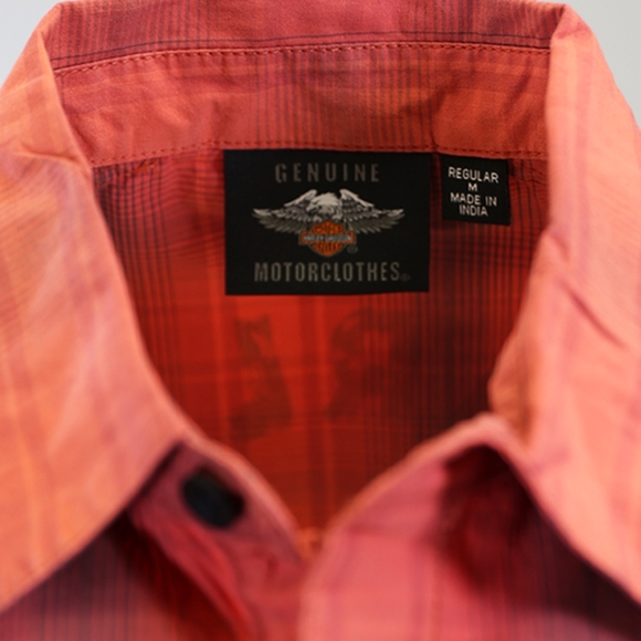 Men’s Harley Davidson Sleeveless Blowout Button Shirt - Milwaukee, WI - Size Med - Picture 5 of 5